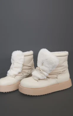 Prettylittlething Cream Faux Fur Lace Up Ankle Boots Cream 7 Prettylittlething Cream Faux Fur Lace Up Ankle Boots Cream -Pretty Soles Shop 3484efbe7aa14d461bc2dddb4497733ab0e3813f cmz7746 4