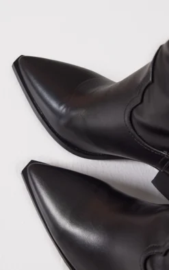 Prettylittlething Black Mid Calf Cowboy Boots Black -Pretty Soles Shop 69a1645a0c858c5d0438b1b37e87a4617f86a380 cmc2802 4