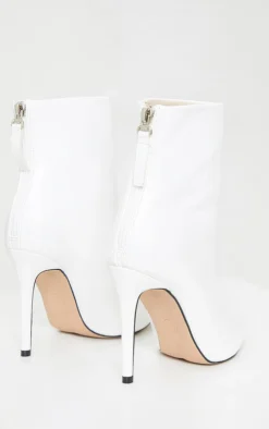 Prettylittlething White Wide Fit Mid Heel Pointed Ankle Boots White -Pretty Soles Shop 75d8ed35328eabc6d3cf005505ec714f695b6887 cmn0961 4