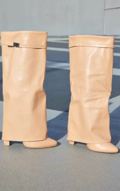 Prettylittlething Camel PU Matte Fold Over Knee Block Heeled Boots Camel 6 Prettylittlething Camel PU Matte Fold Over Knee Block Heeled Boots Camel -Pretty Soles Shop 9bb9ea4d24da055e9a0fa41d3422445dff114511 cmz9317 3