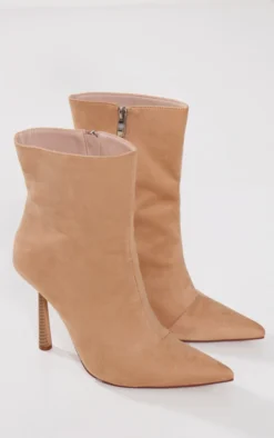 Prettylittlething Beige Faux Suede Point Toe Heeled Ankle Boots Beige 7 Prettylittlething Beige Faux Suede Point Toe Heeled Ankle Boots Beige -Pretty Soles Shop ff3785d62c49da8d793d27029609558557310187 cnf5439 3